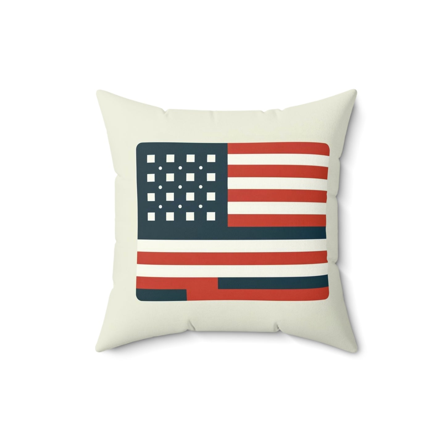 Spun Polyester Square Pillow