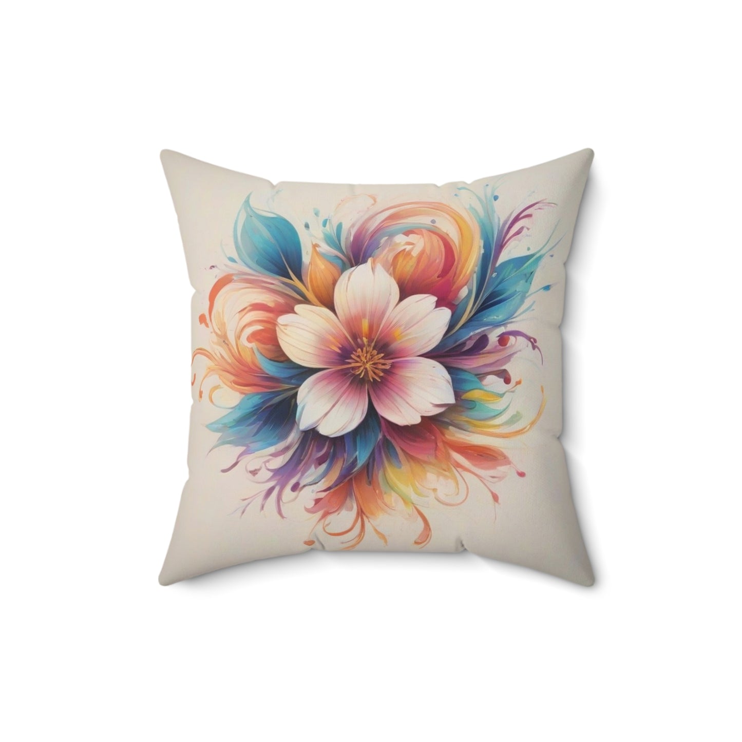 Spun Polyester Square Pillow