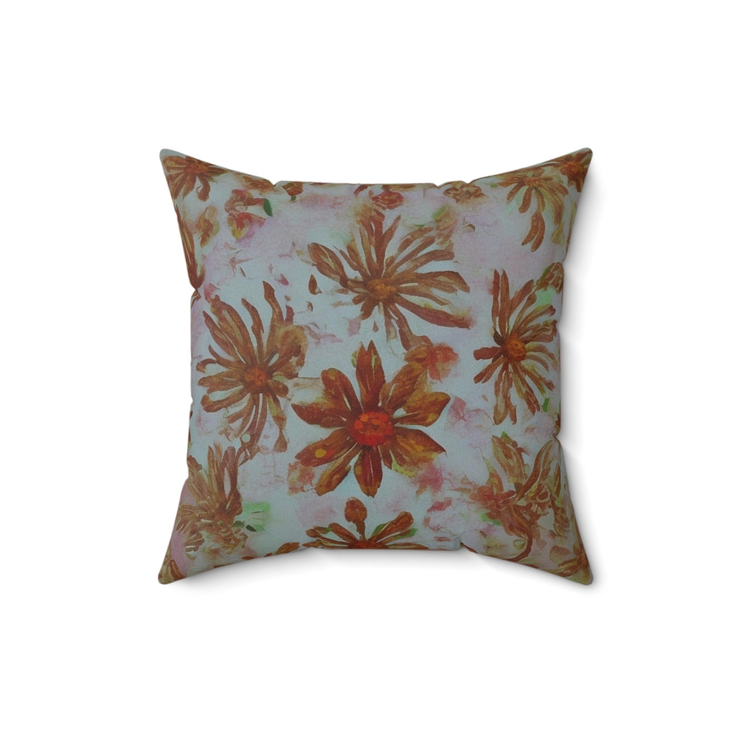 Spun Polyester Square Pillow