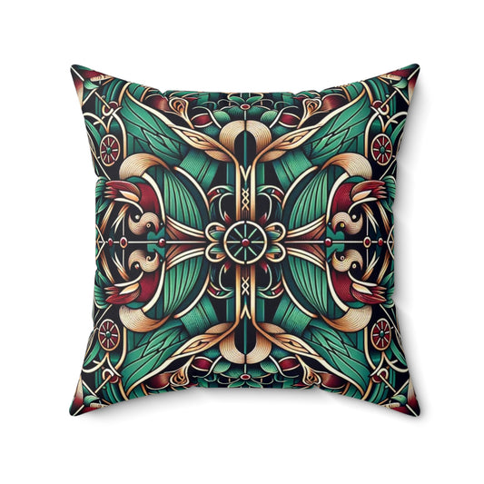 Spun Polyester Square Pillow