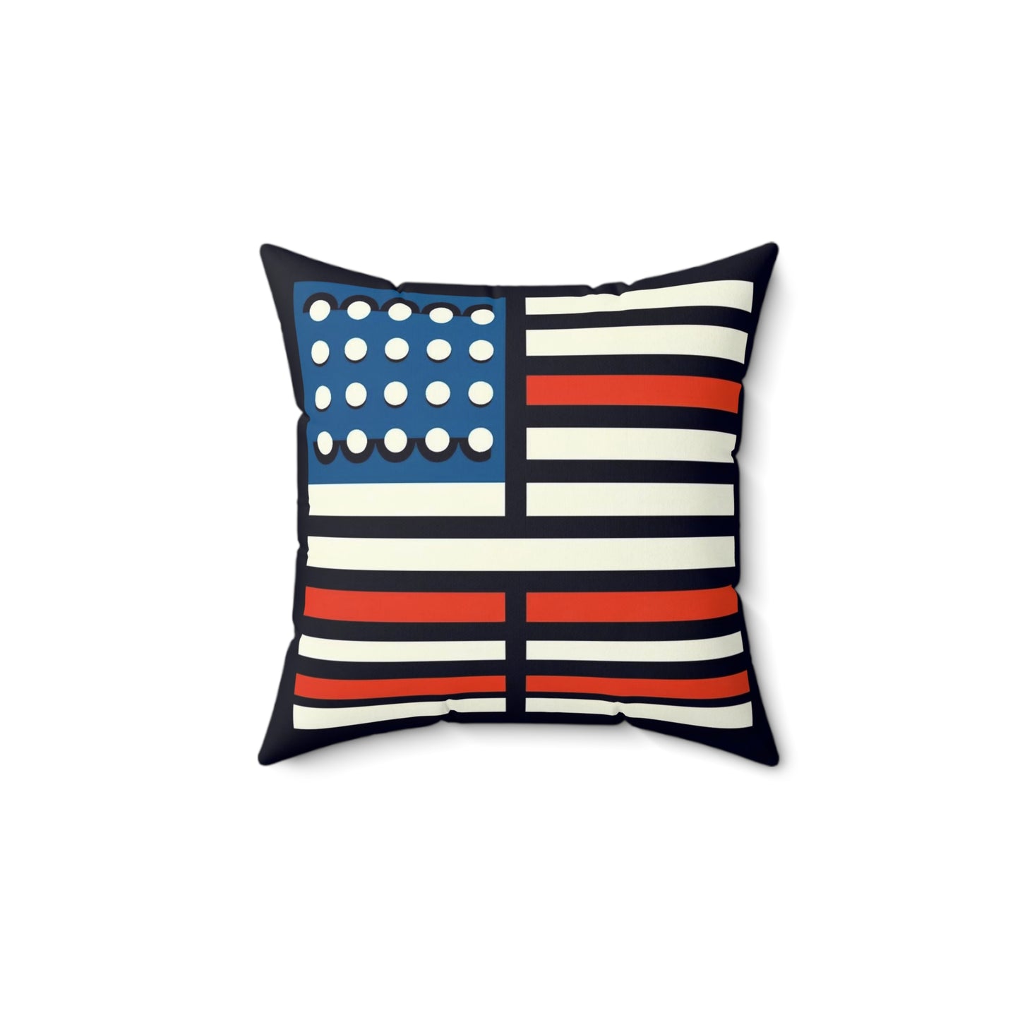 Spun Polyester Square Pillow