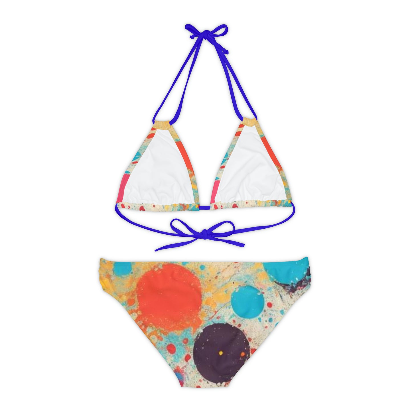 Strappy Bikini Set (AOP)