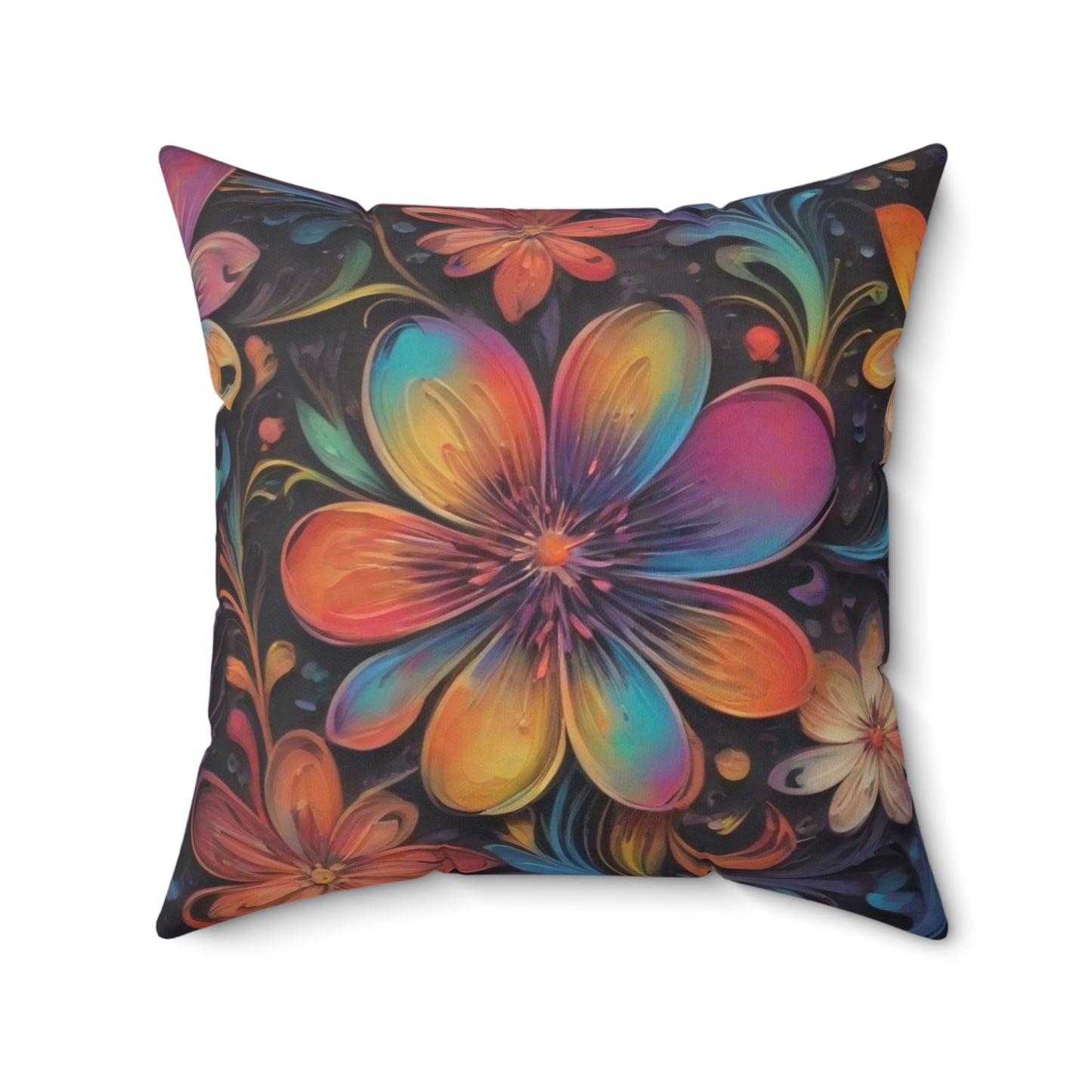 Spun Polyester Square Pillow