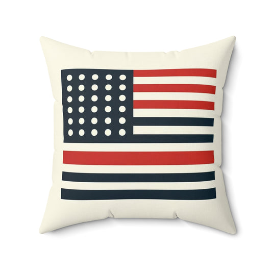 Spun Polyester Square Pillow