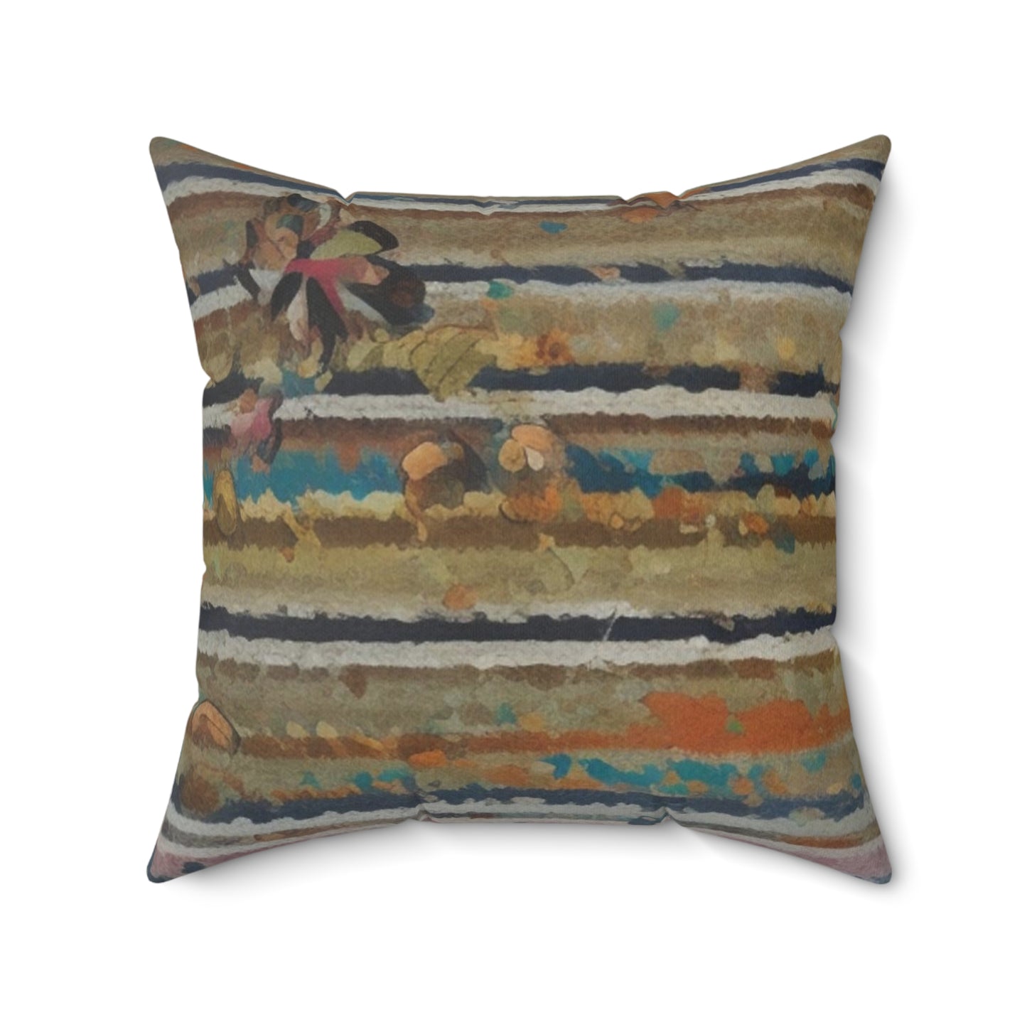 Spun Polyester Square Pillow