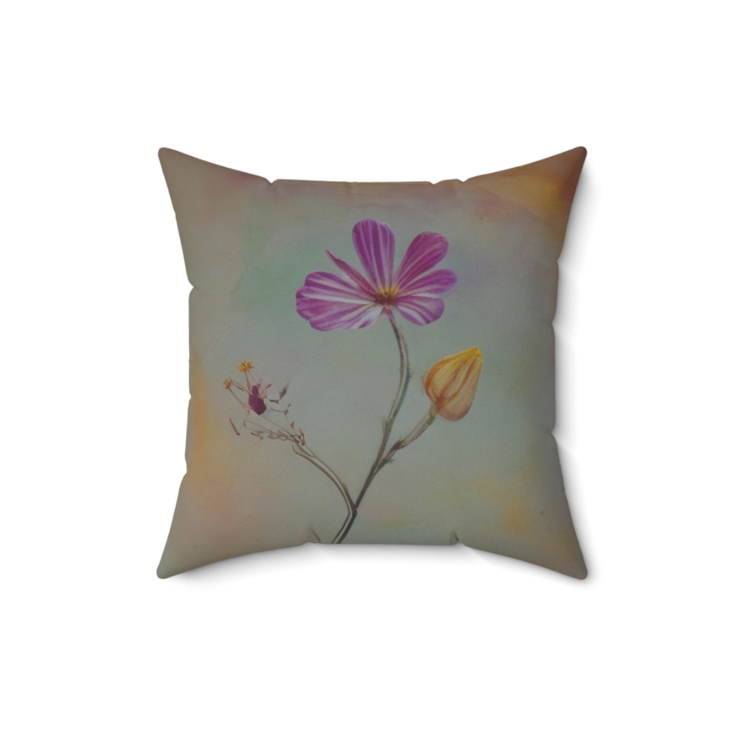 Spun Polyester Square Pillow