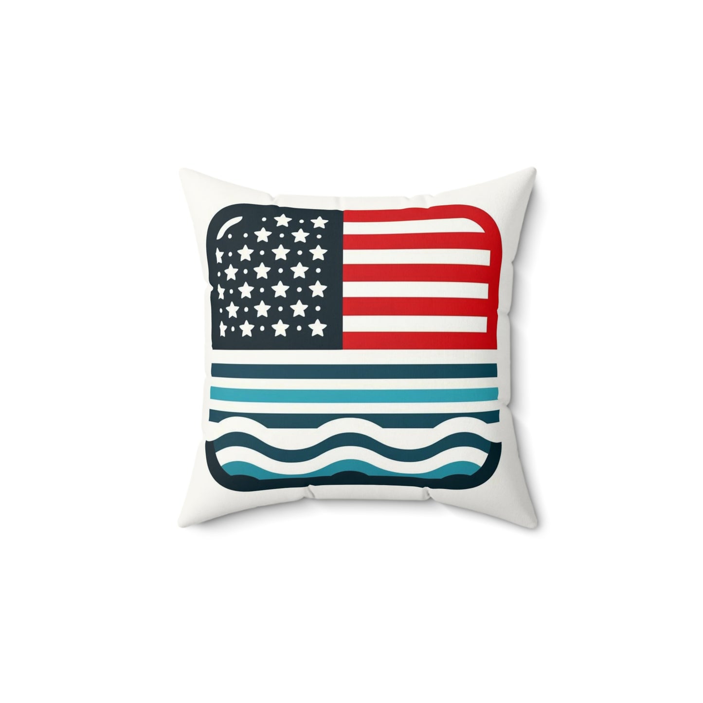 Spun Polyester Square Pillow