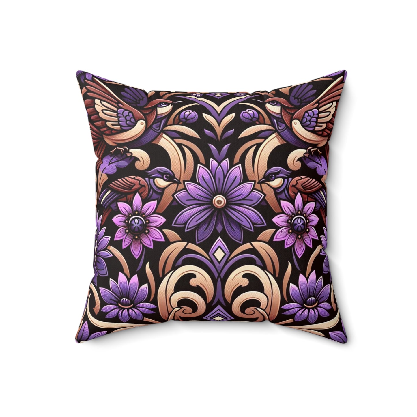 Spun Polyester Square Pillow