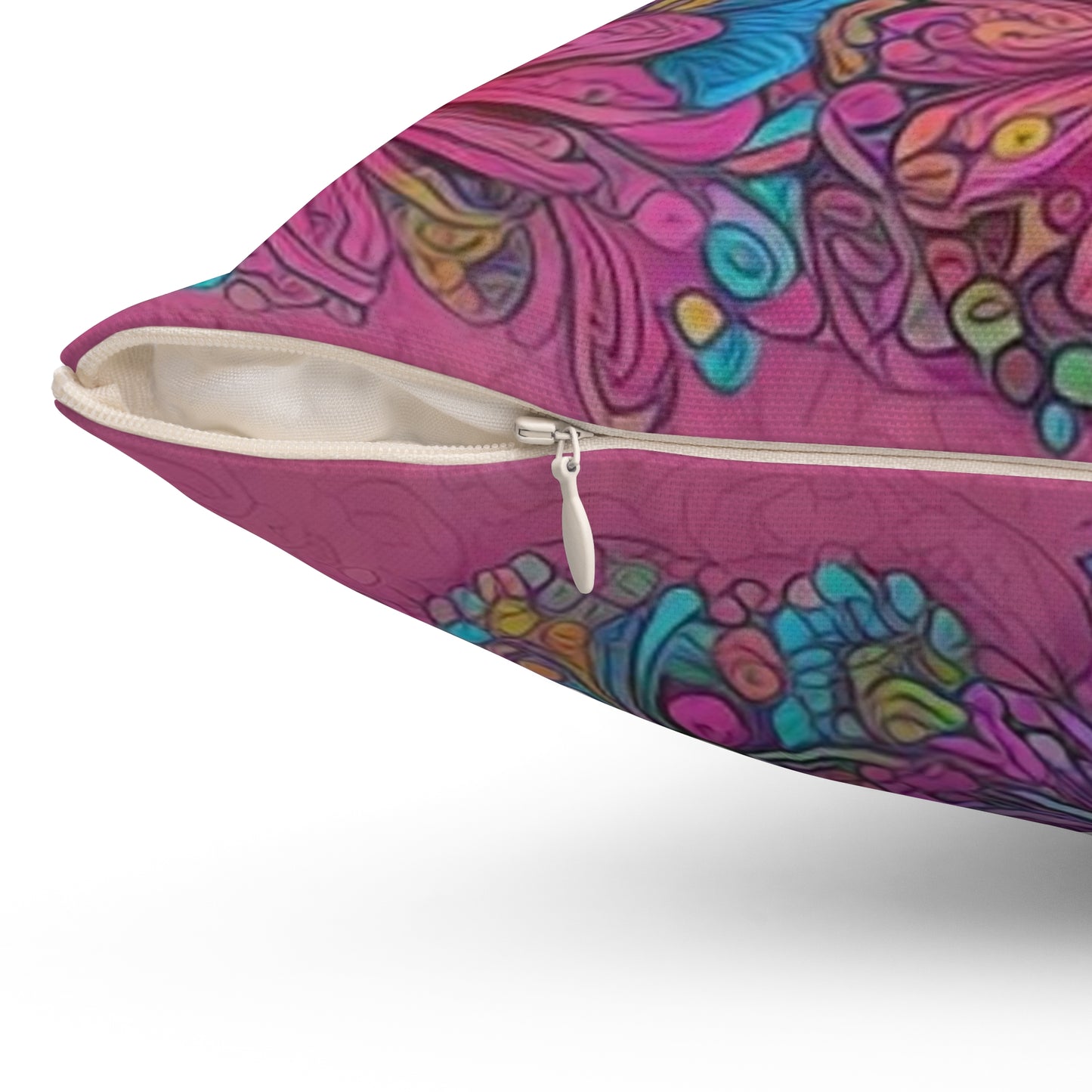 Spun Polyester Square Pillow