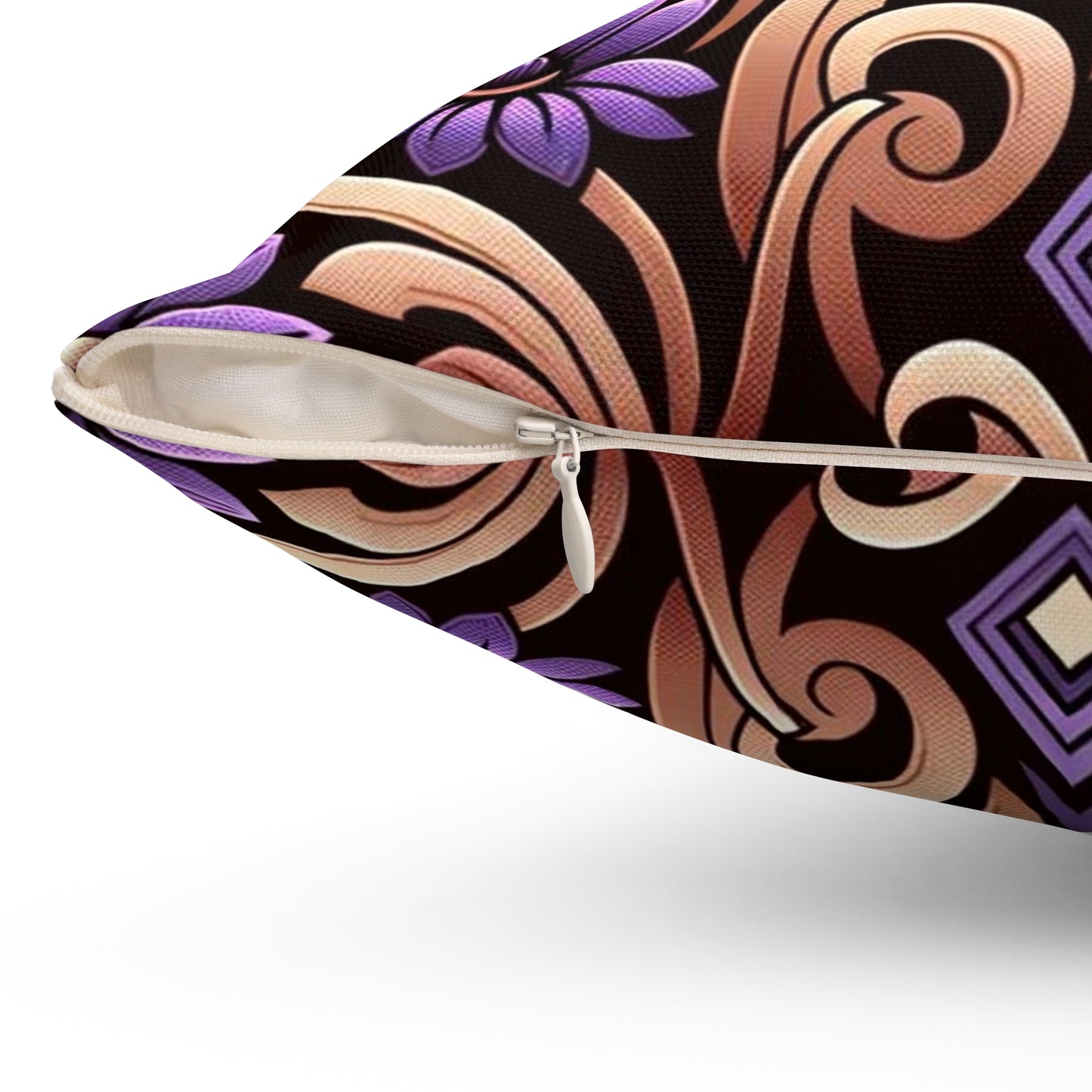 Spun Polyester Square Pillow