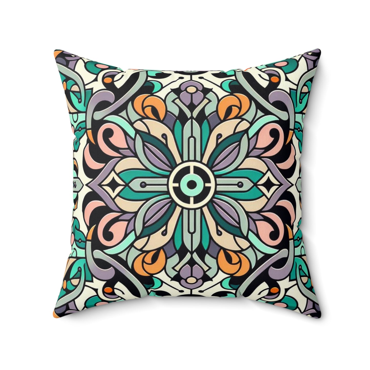 Spun Polyester Square Pillow