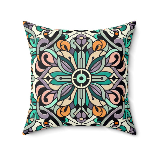 Spun Polyester Square Pillow