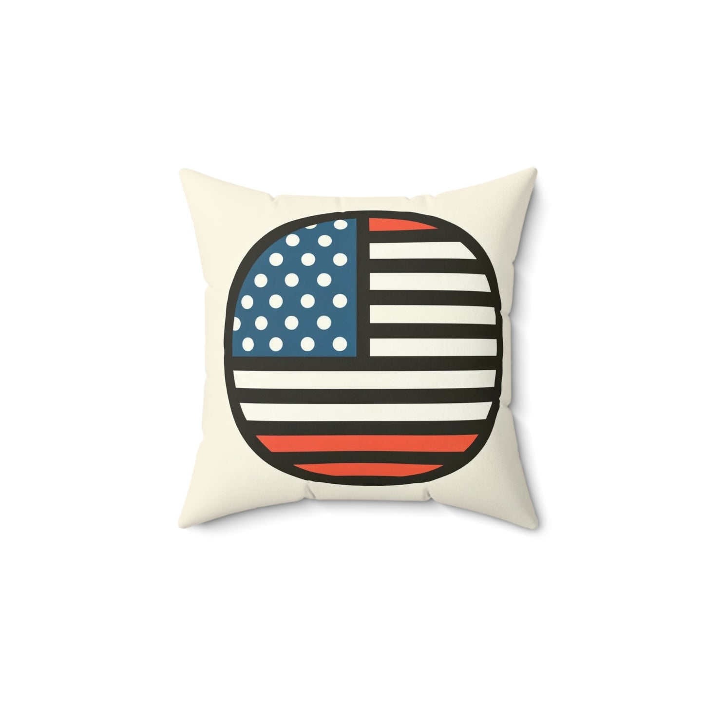 Spun Polyester Square Pillow