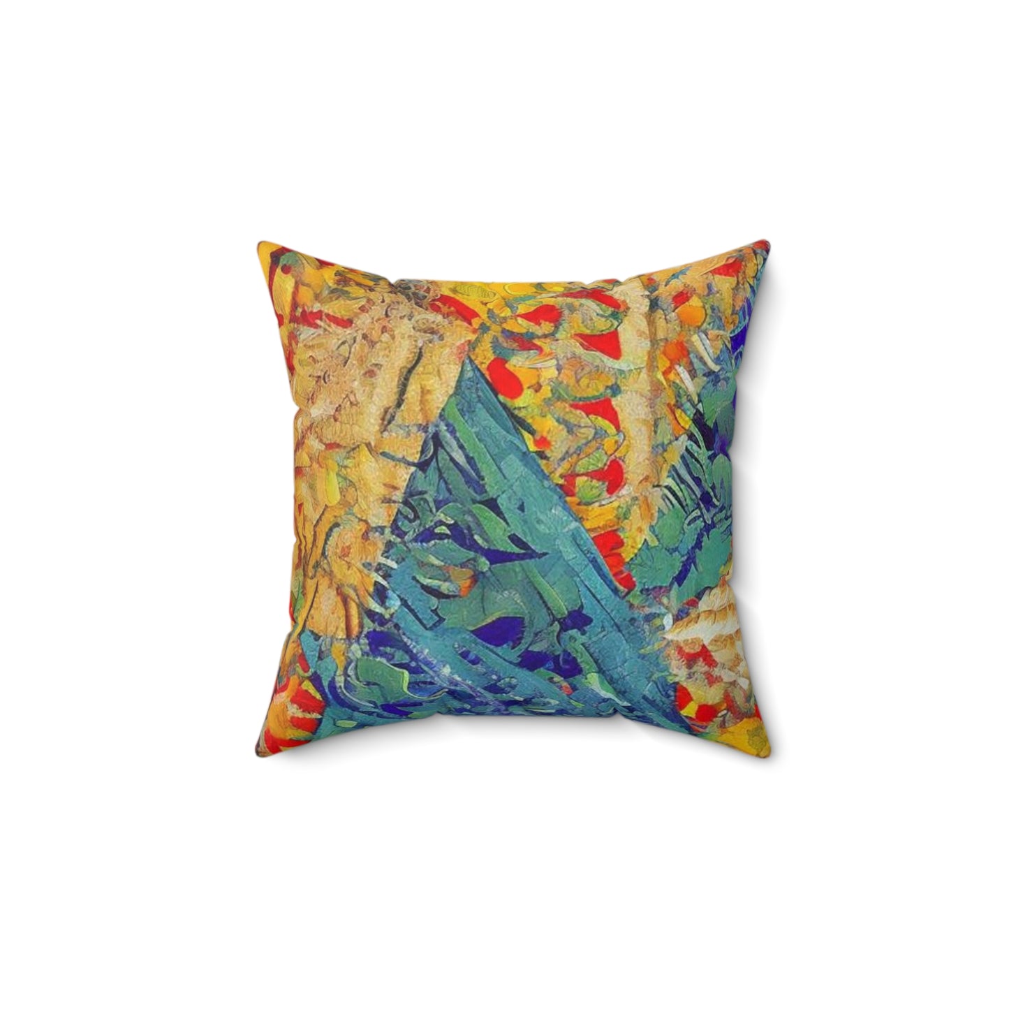 Spun Polyester Square Pillow
