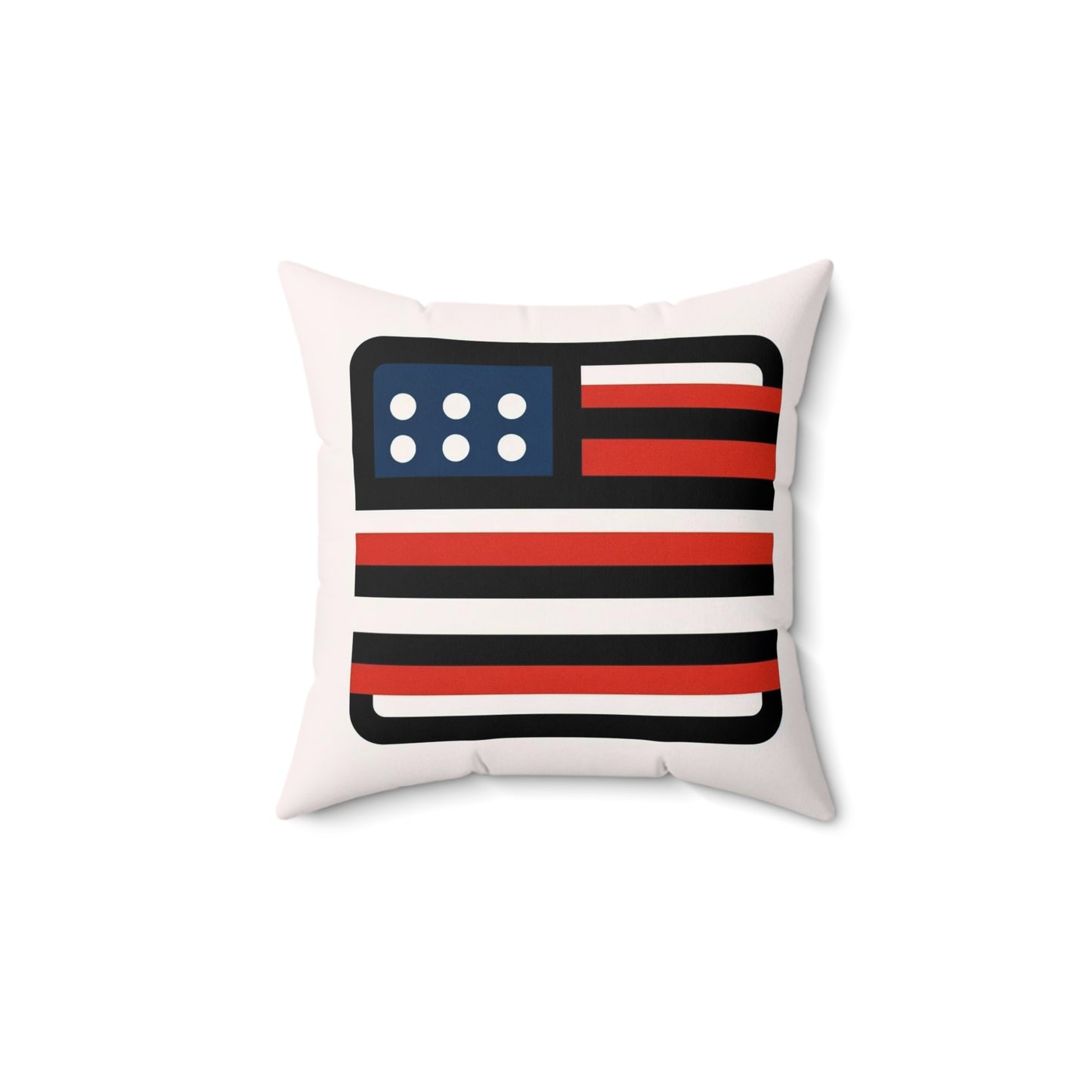 Spun Polyester Square Pillow