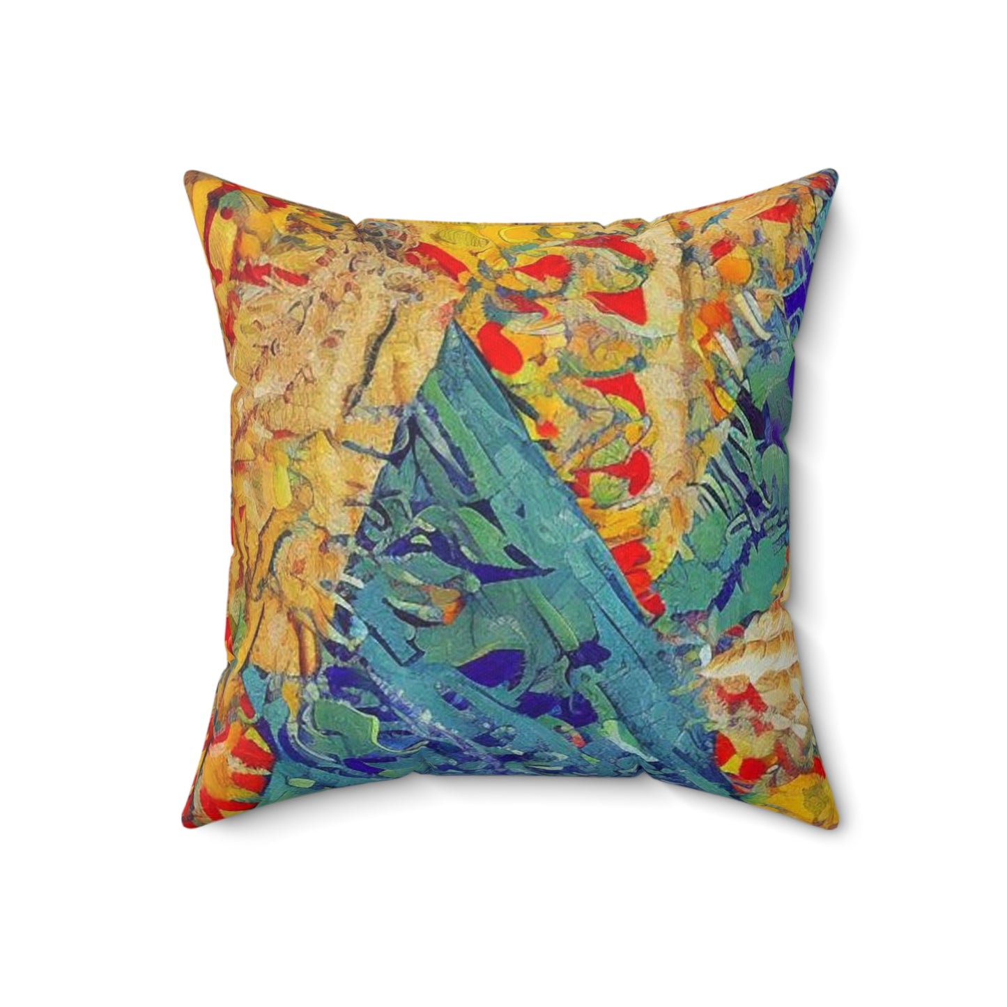 Spun Polyester Square Pillow