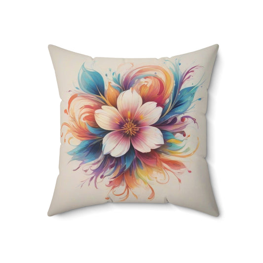 Spun Polyester Square Pillow