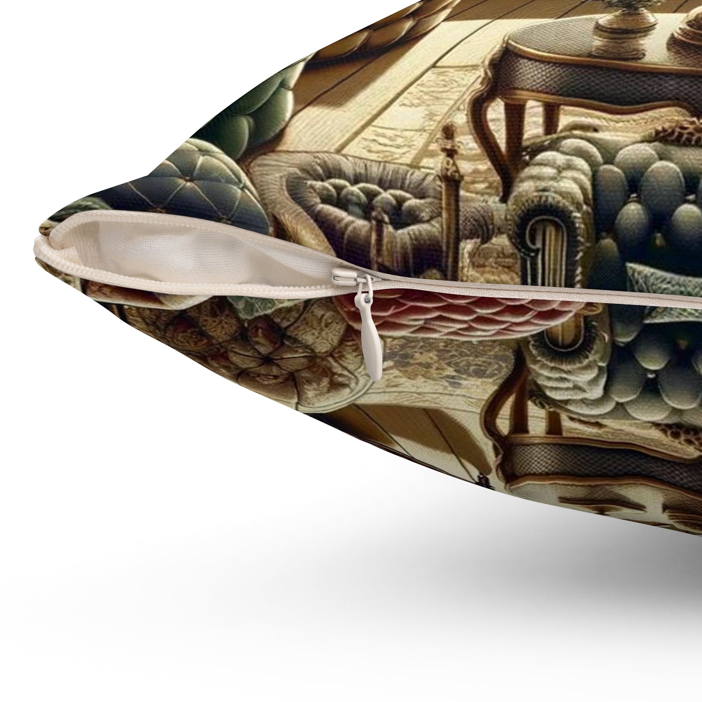Spun Polyester Square Pillow