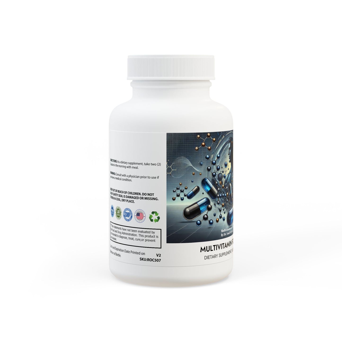 Multivitamin for Men Supplement (60 Capsules) By Dr. Asad Ali Syed