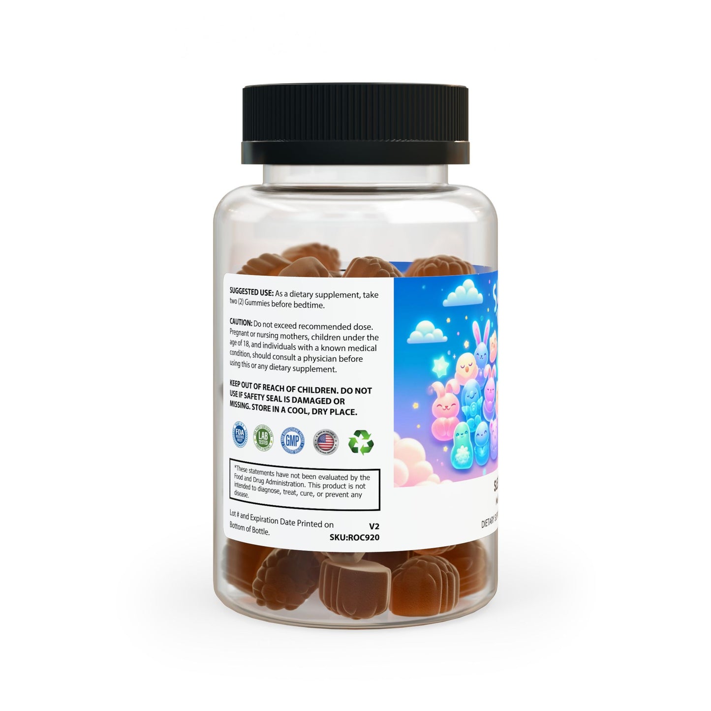 Sleep Well Gummies (60 Gummies) By Dr. Asad Ali Syed
