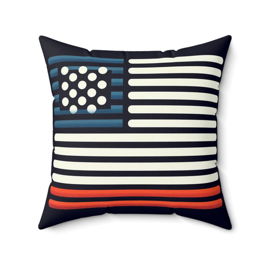 Spun Polyester Square Pillow