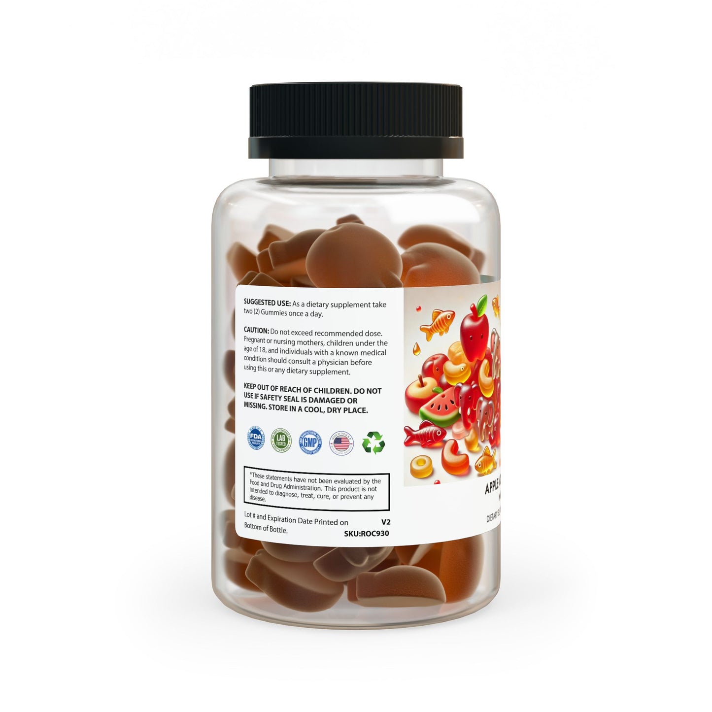 Apple Cider Vinegar Gummies (60 Gummies) By Dr. Asad Ali Syed