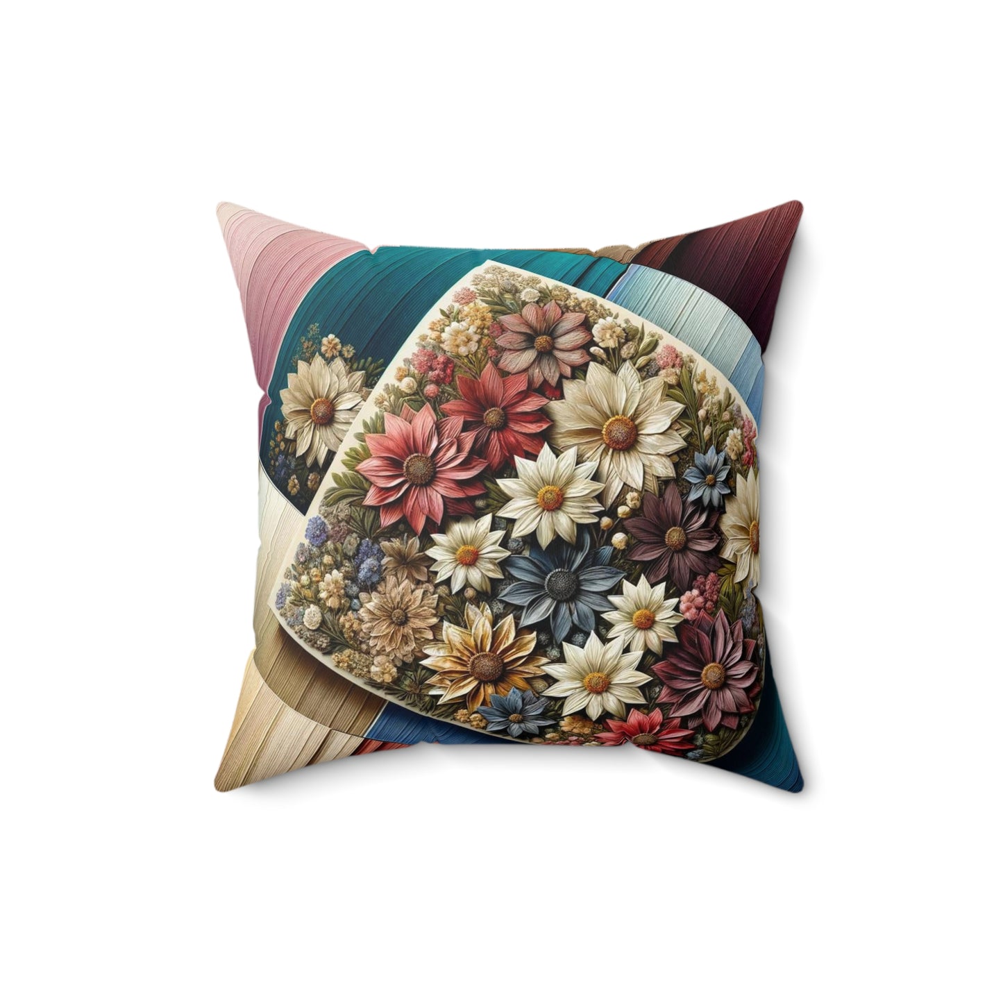 Spun Polyester Square Pillow