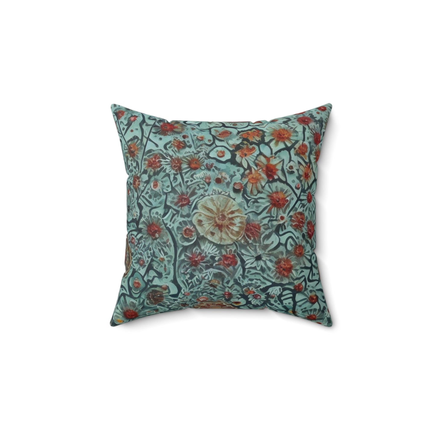 Spun Polyester Square Pillow