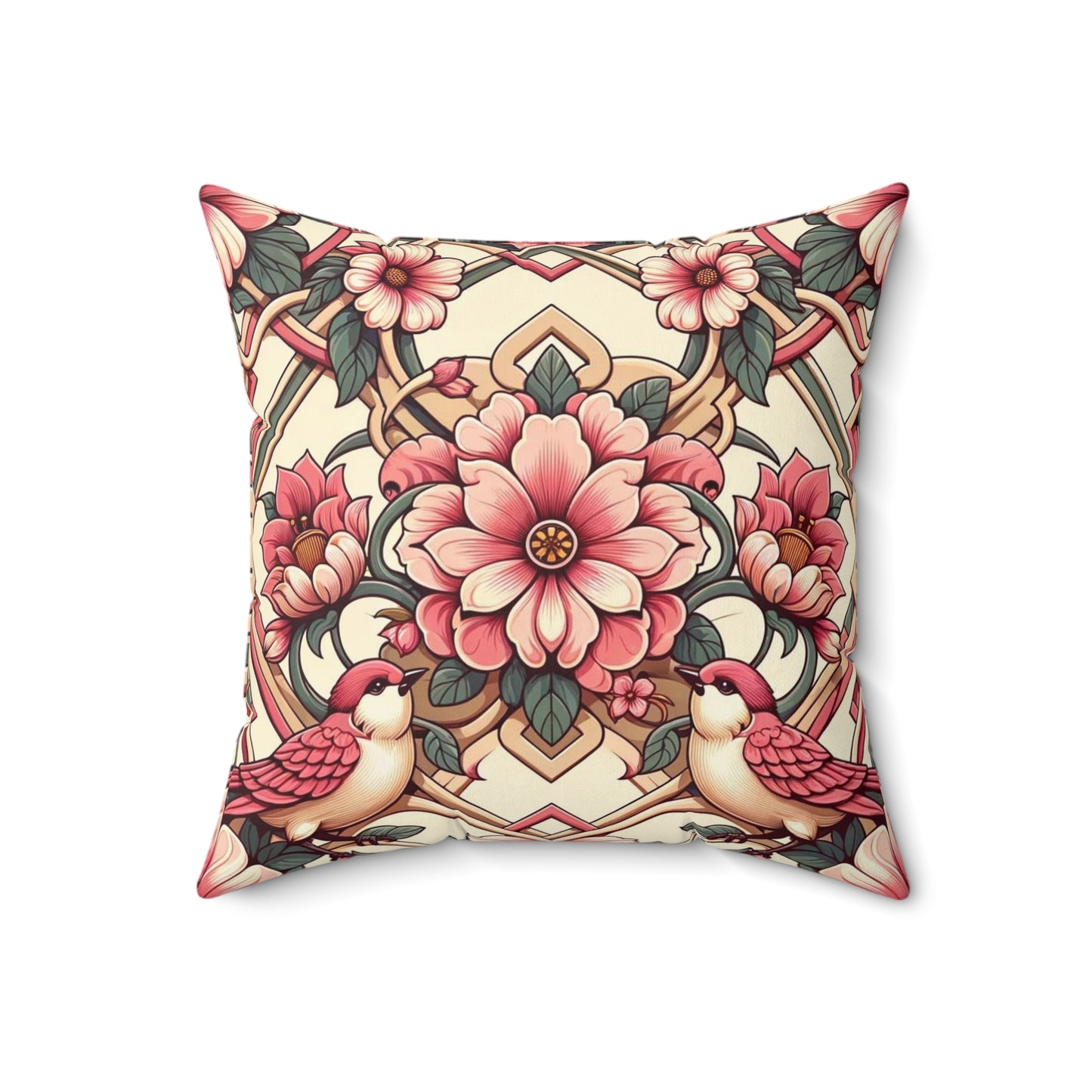 Spun Polyester Square Pillow