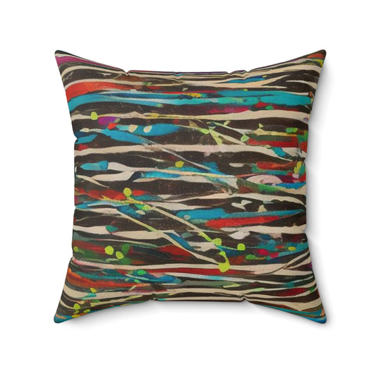 Spun Polyester Square Pillow