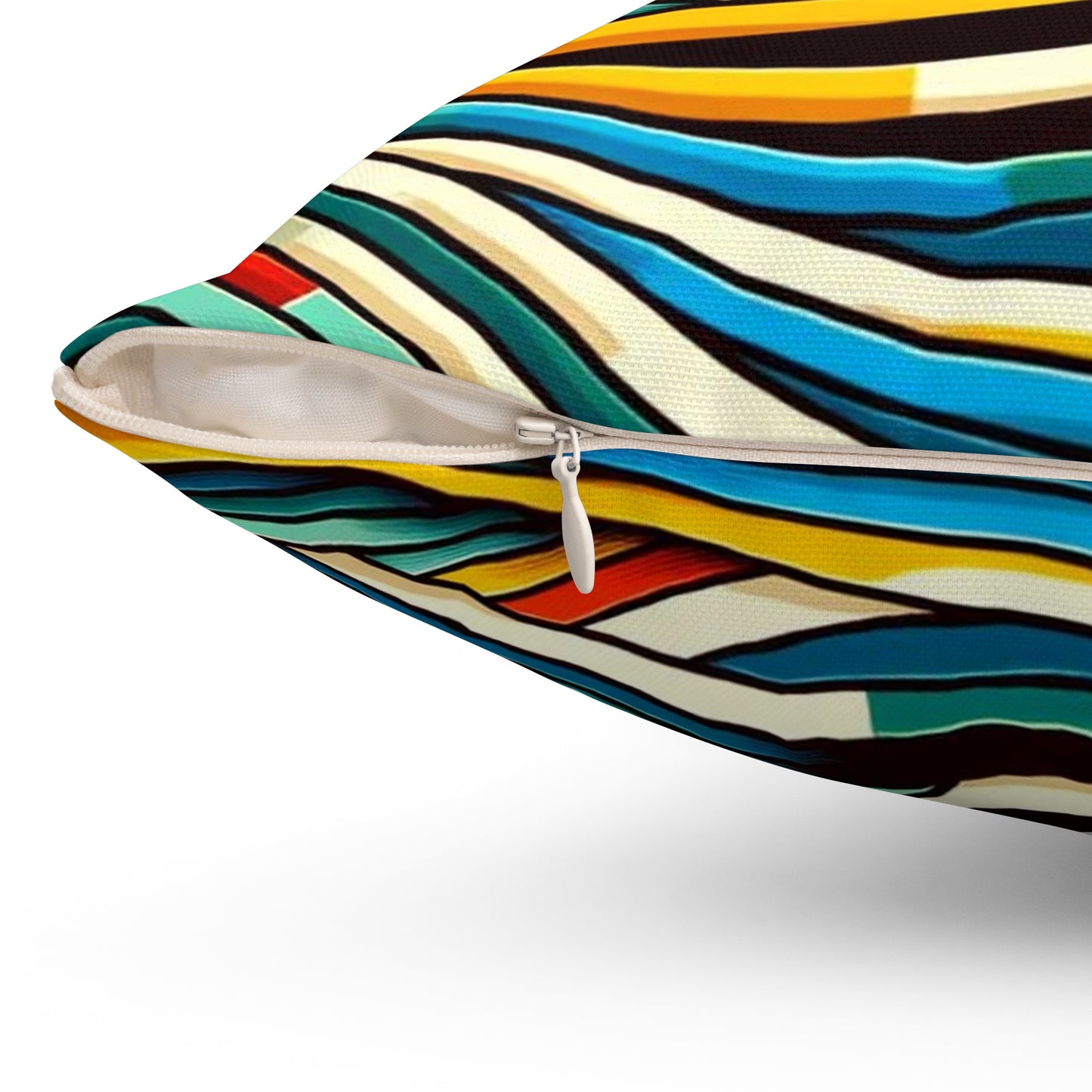Spun Polyester Square Pillow