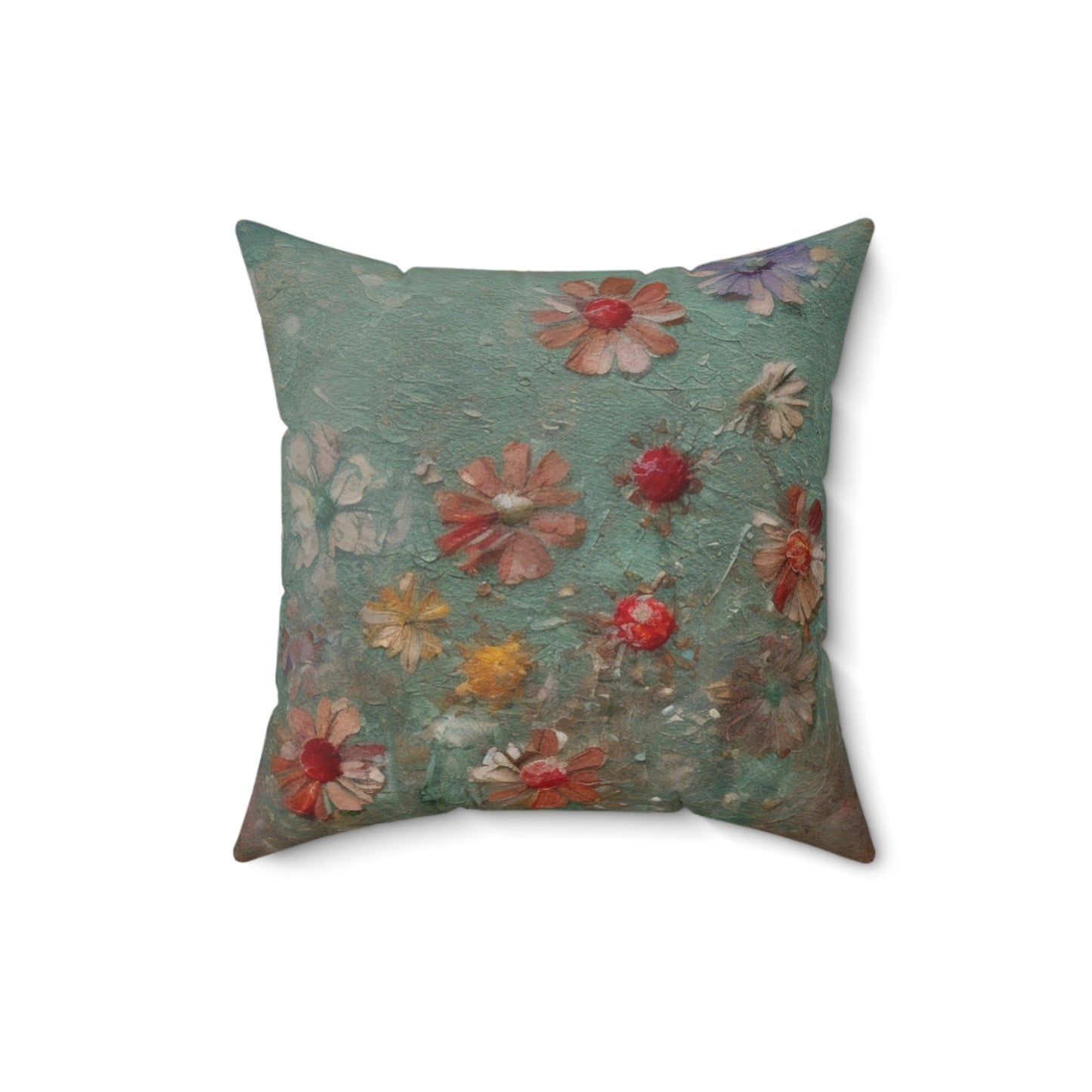 Spun Polyester Square Pillow