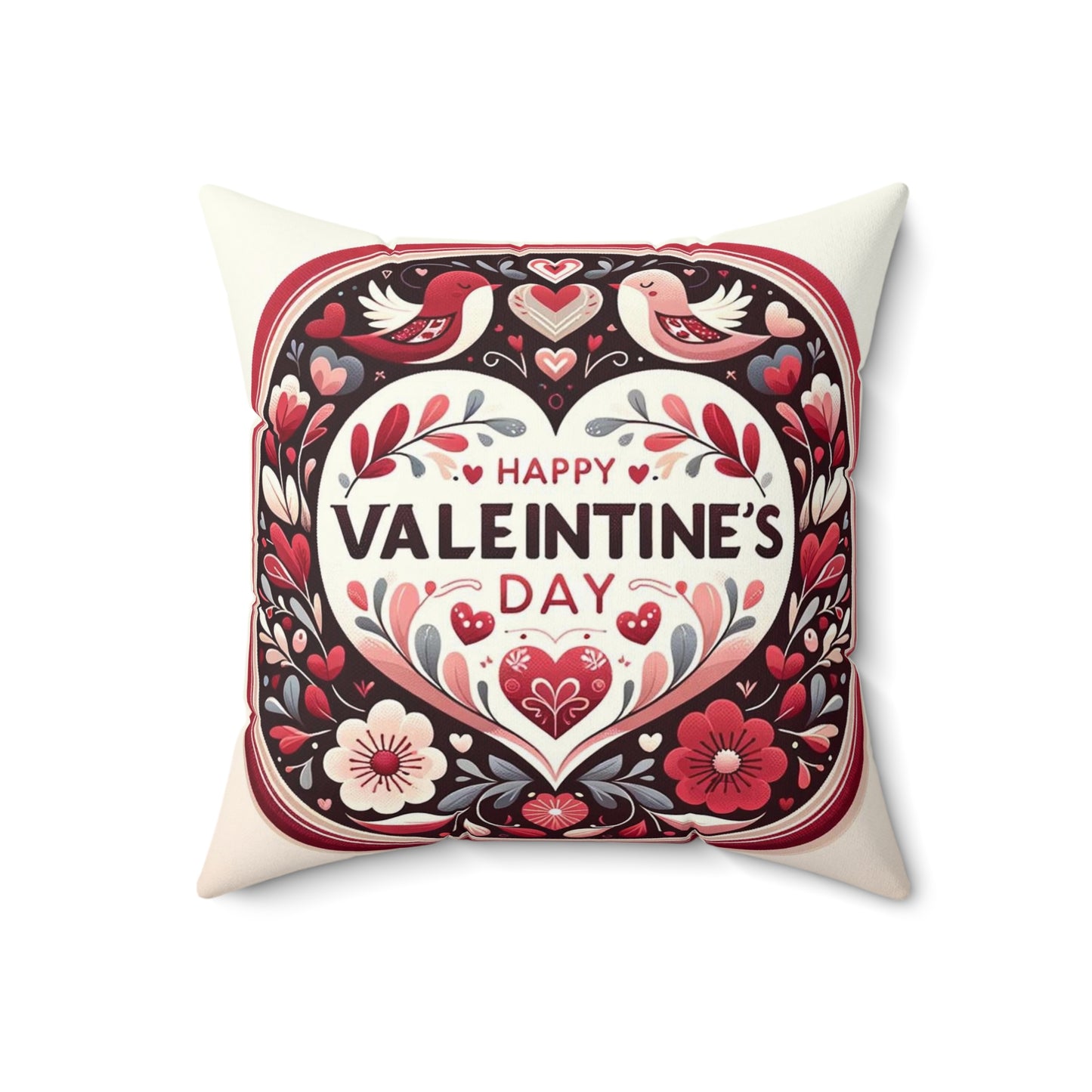 Spun Polyester Square Pillow