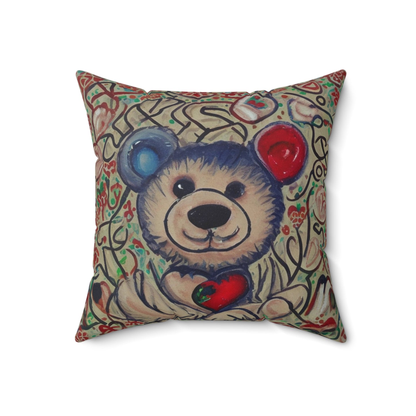 Spun Polyester Square Pillow