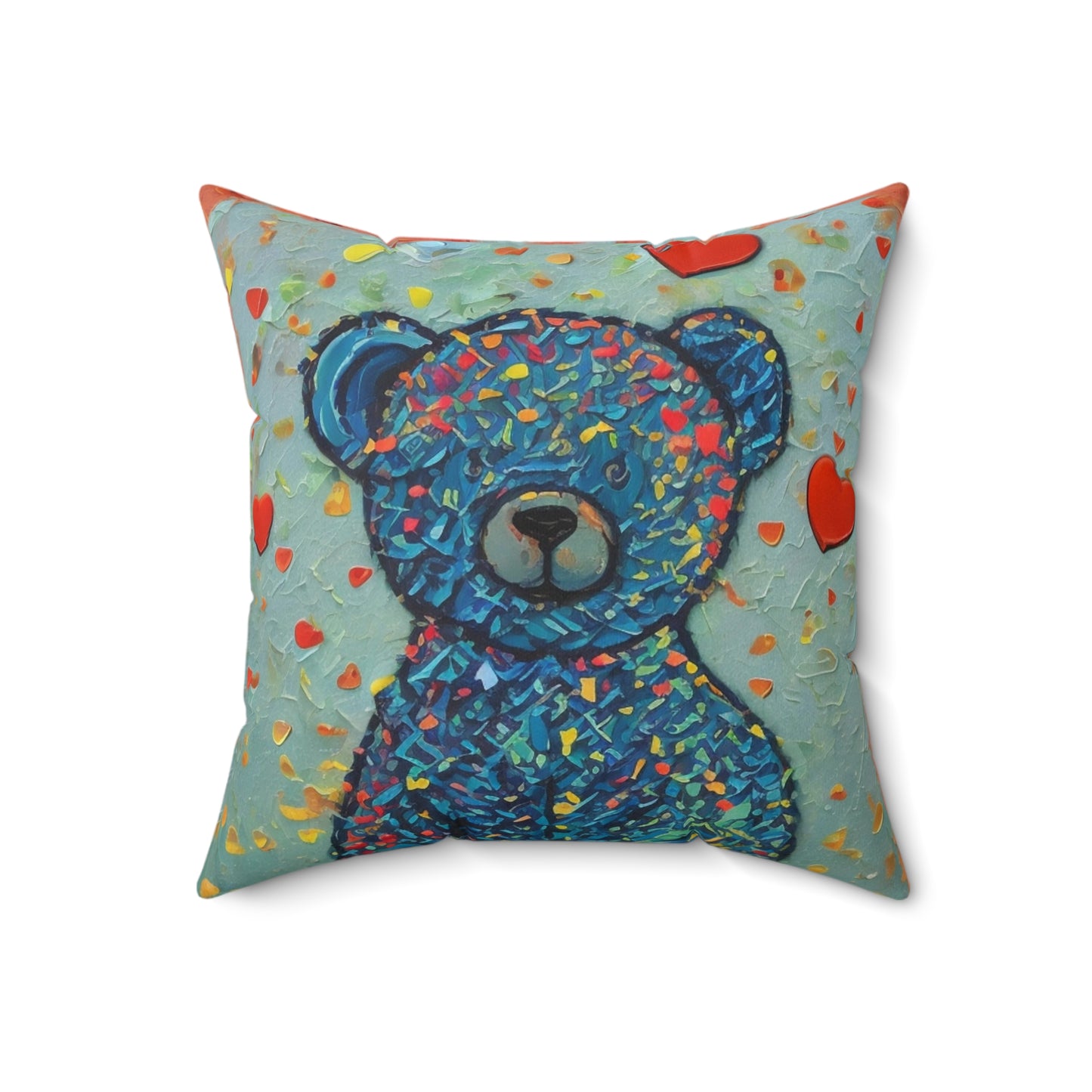 Spun Polyester Square Pillow