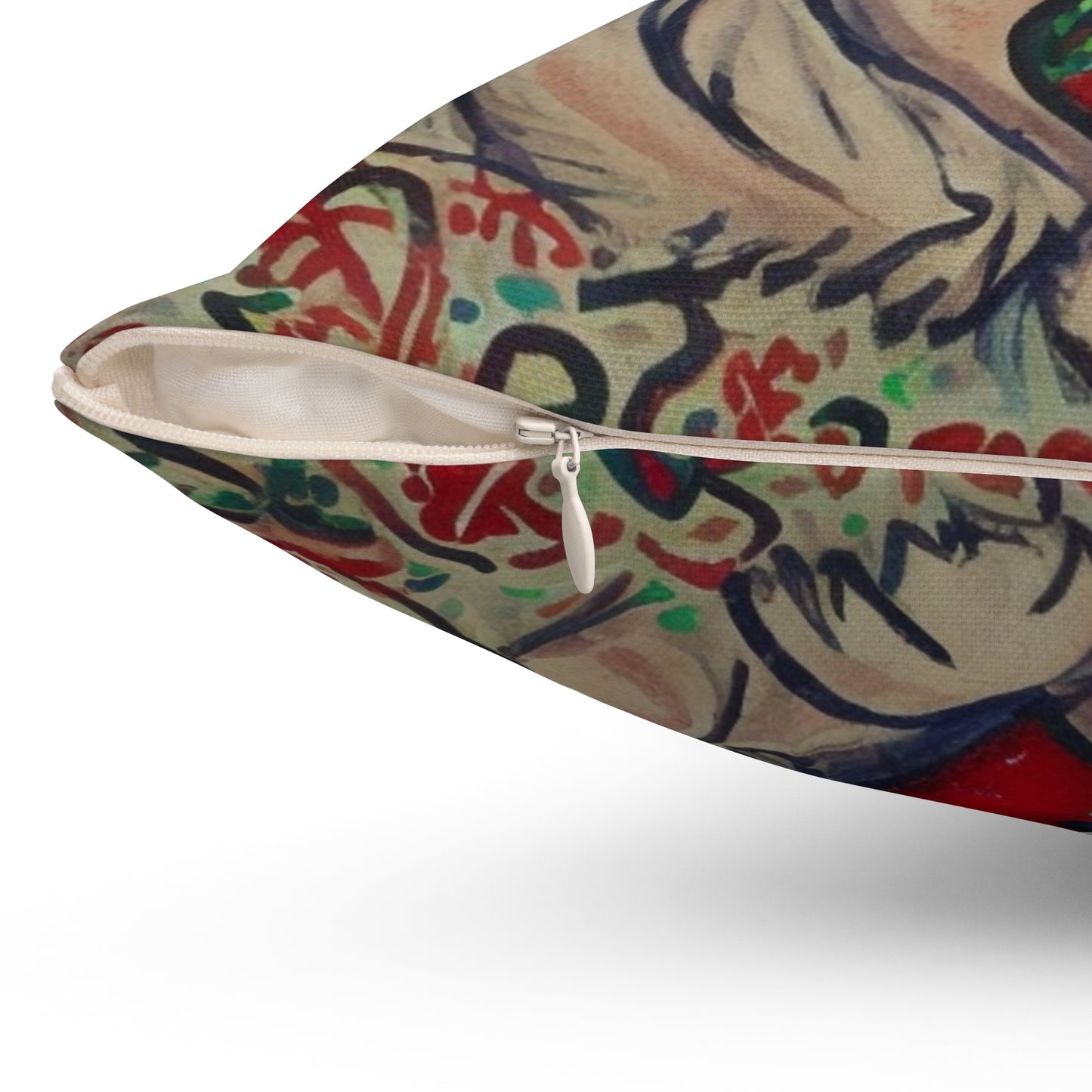 Spun Polyester Square Pillow