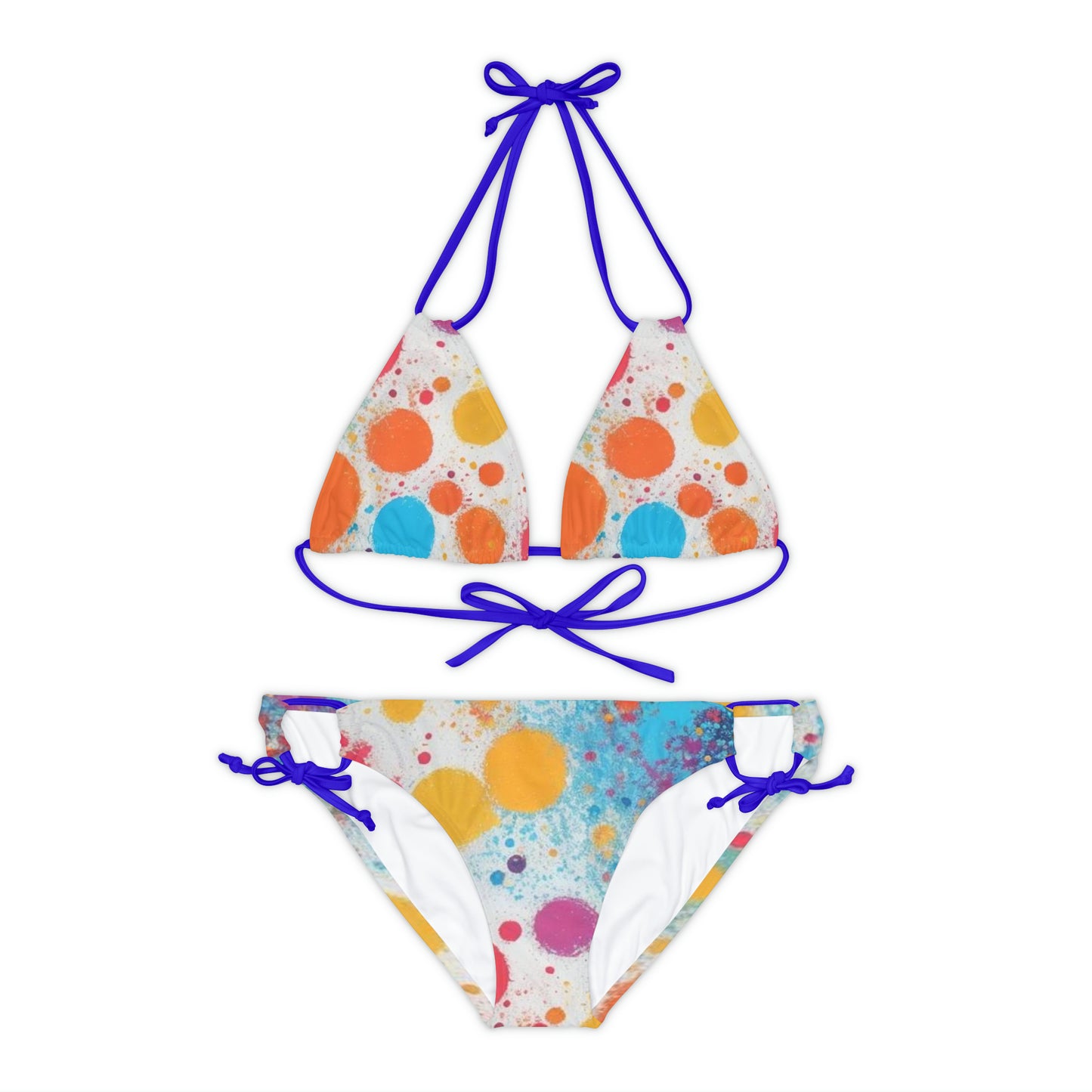 Strappy Bikini Set (AOP)