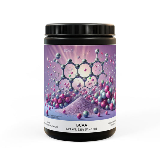 BCAA Supplement, Grape (325g, 11.46oz, 50 servings) Dr. Asad Ali Syed