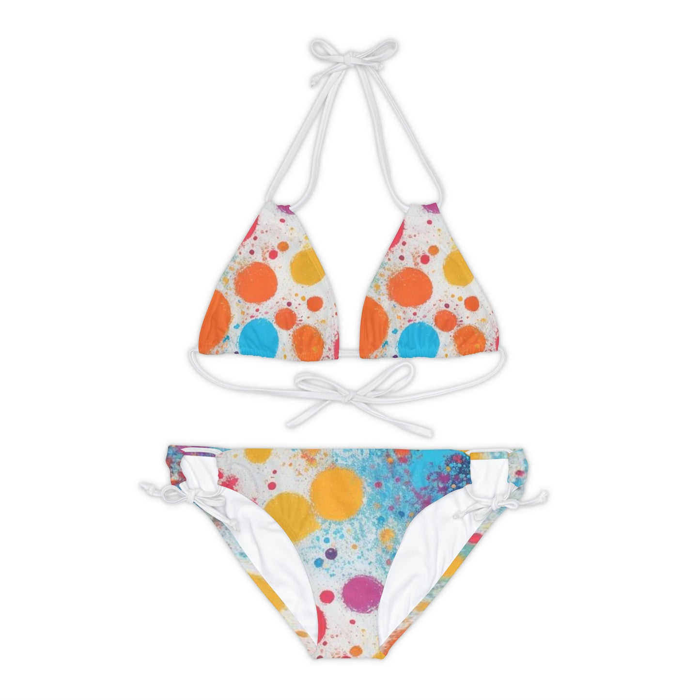 Strappy Bikini Set (AOP)