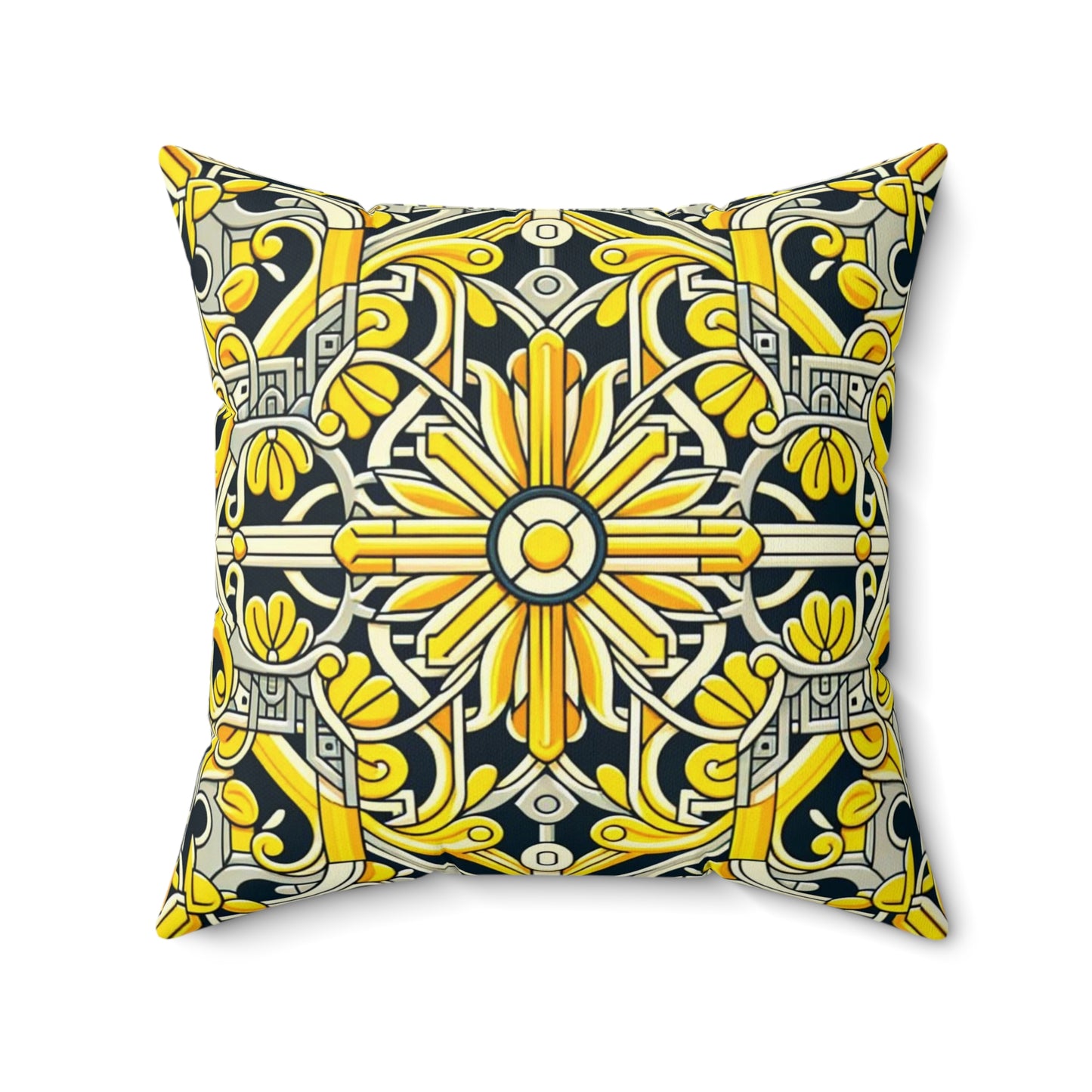 Spun Polyester Square Pillow