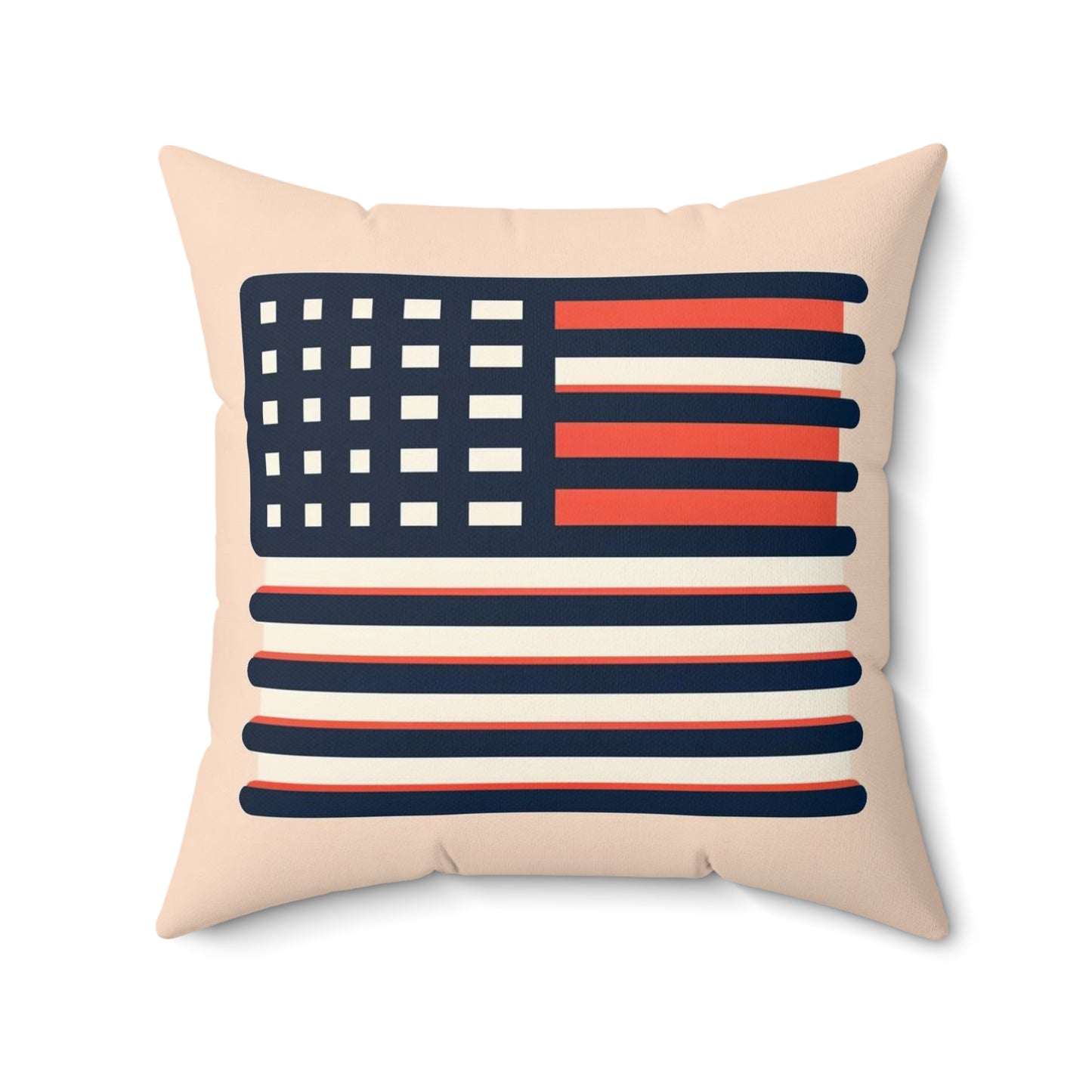 Spun Polyester Square Pillow