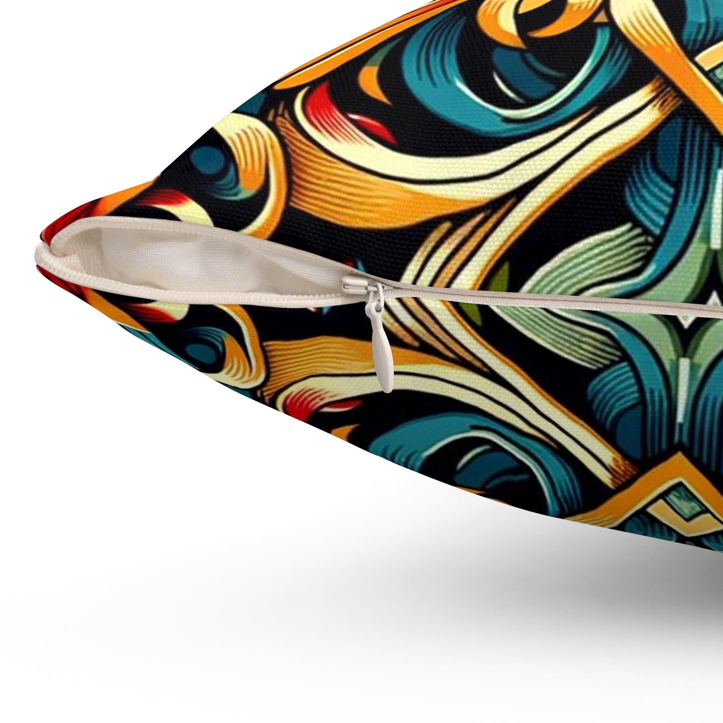 Spun Polyester Square Pillow