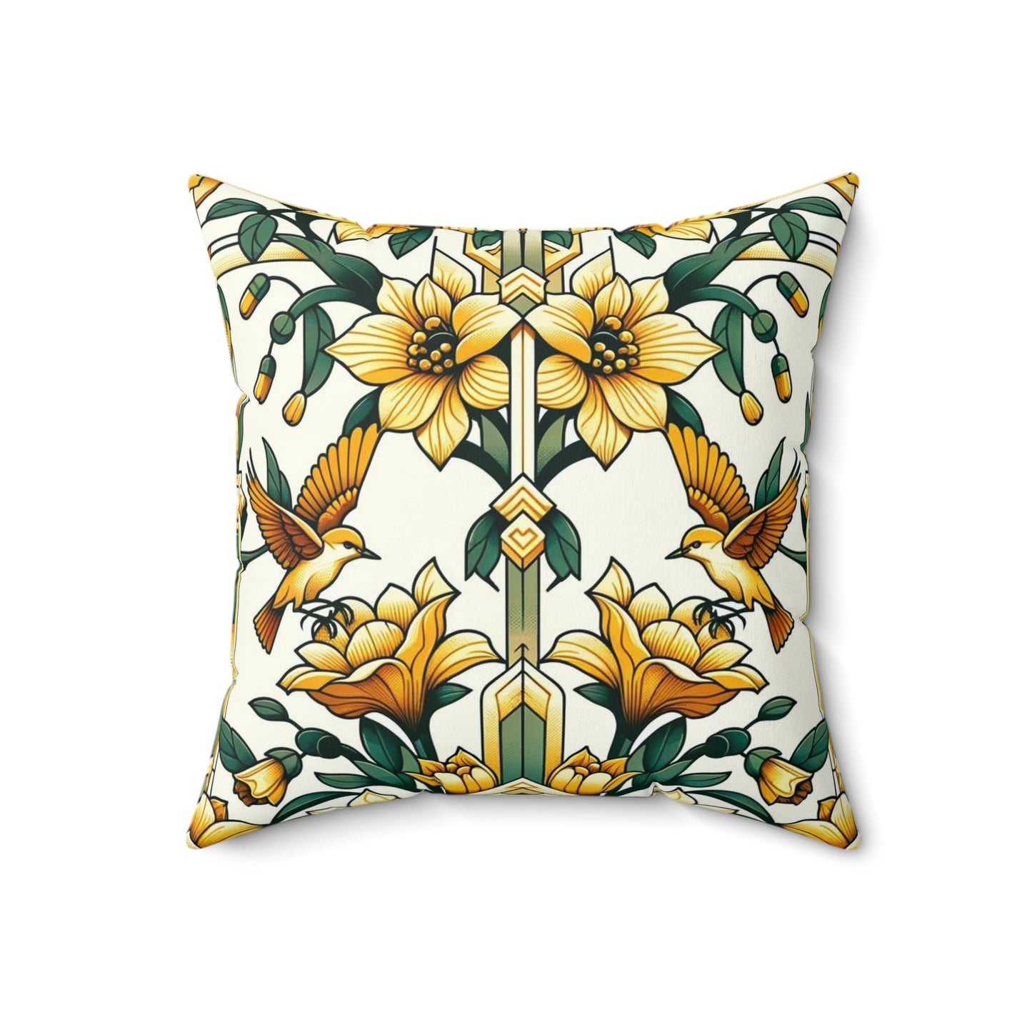 Spun Polyester Square Pillow