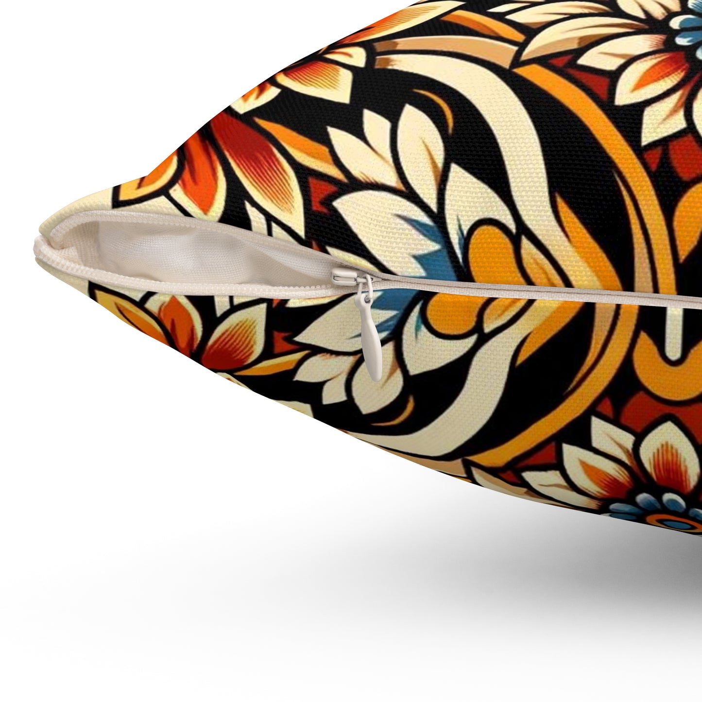 Spun Polyester Square Pillow