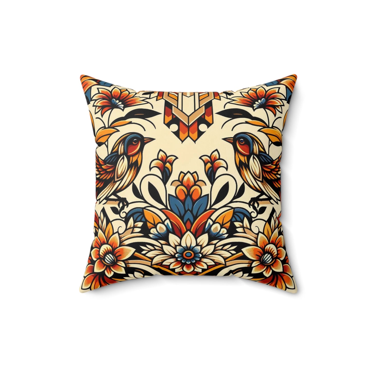 Spun Polyester Square Pillow
