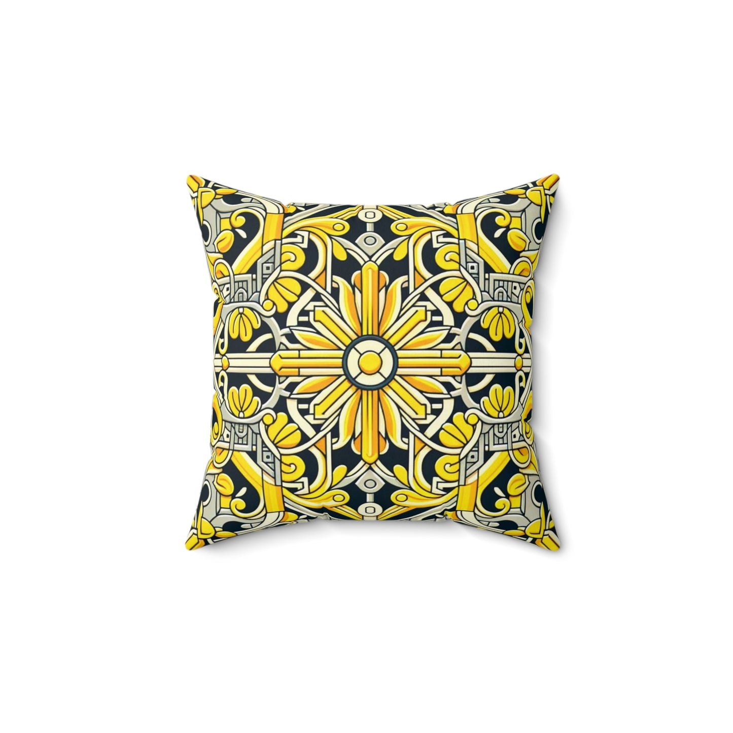 Spun Polyester Square Pillow