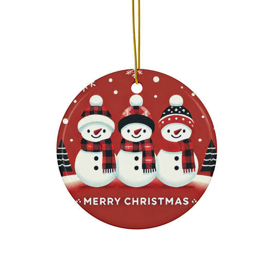 Ceramic Ornament, 4 Shapes