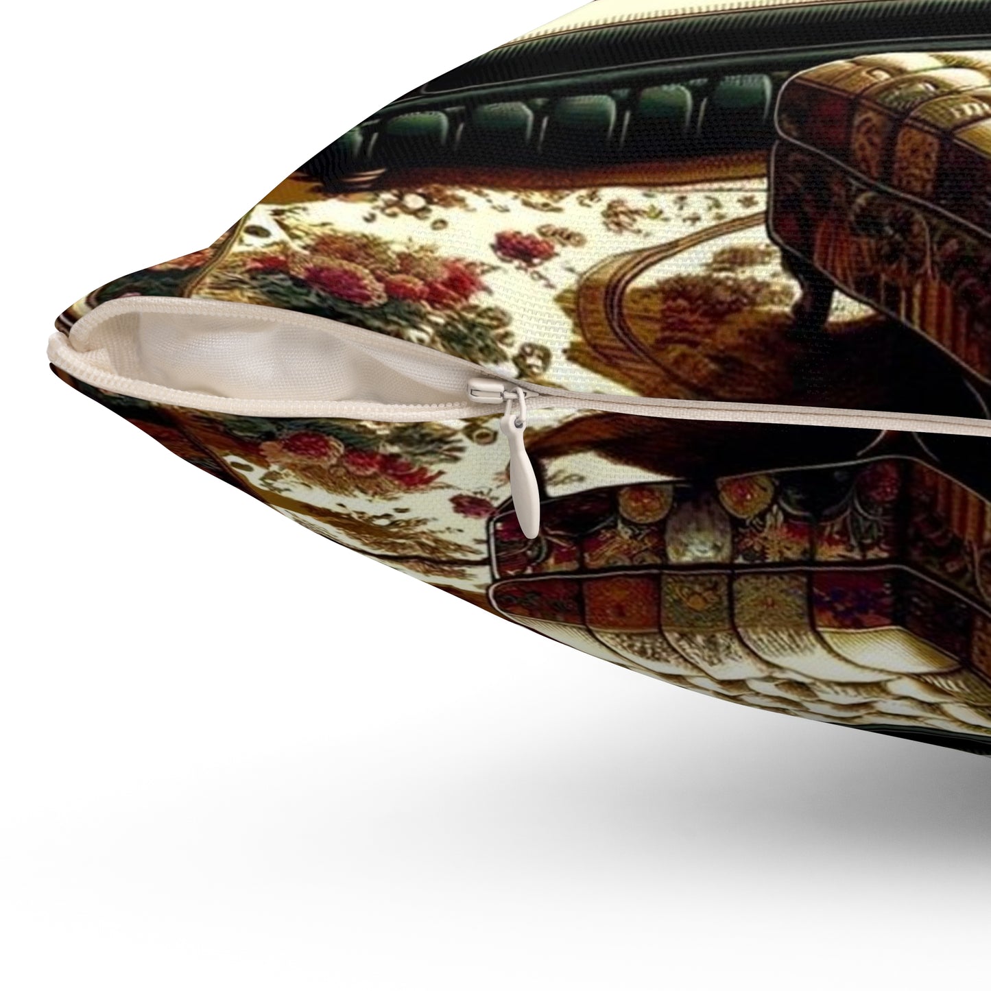 Spun Polyester Square Pillow