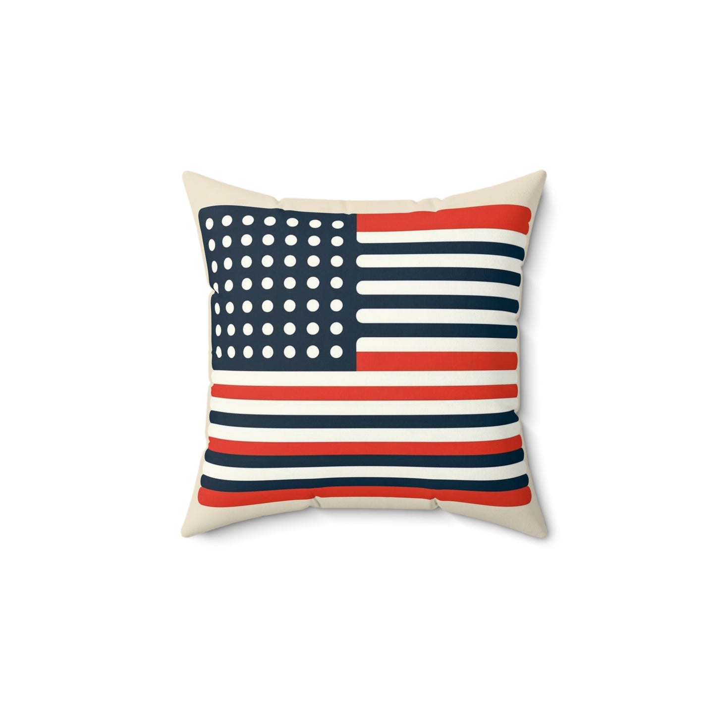 Spun Polyester Square Pillow