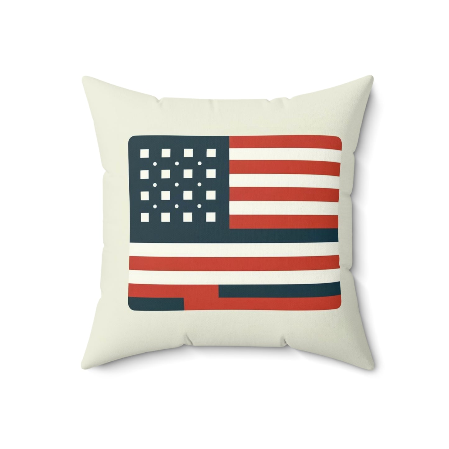 Spun Polyester Square Pillow